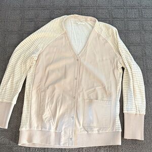 Burning Torch leather/fabric jacket